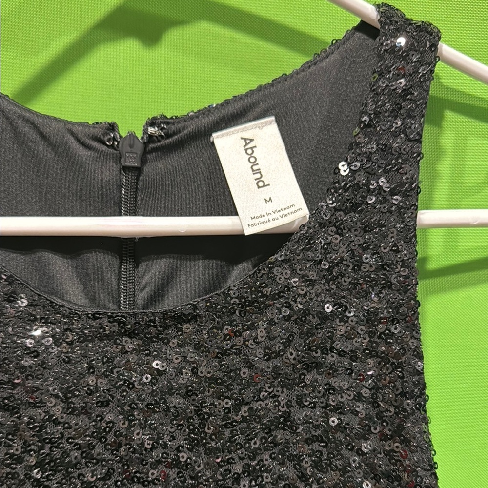 Abound Black Sequin Dress - Picture 2 of 7